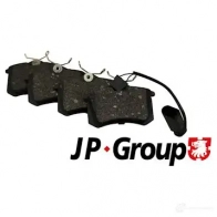 Тормозные колодки, комплект JP GROUP 116 3707419 1163707410 XNCR2W 2185679 - Изображение 2