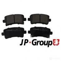 Тормозные колодки, комплект JP GROUP H3XBK 1194127969 1 263701119 1263701110