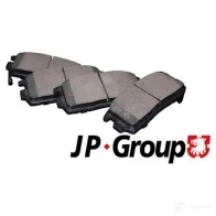 Тормозные колодки, комплект JP GROUP HI1V8 126 3701419 1263701410 Chevrolet Captiva