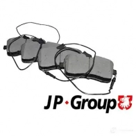 Тормозные колодки, комплект JP GROUP 4163602510 70VAS1F Peugeot 407 1 (6C, D, E) 2004 – 2010 416360251 9