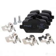 Тормозные колодки, комплект JP GROUP R716RWP 14637 00519 2193502 1463700510 - Изображение 3