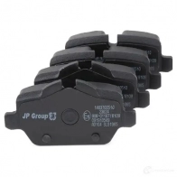 Тормозные колодки, комплект JP GROUP R716RWP 14637 00519 2193502 1463700510 - Изображение 4