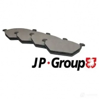 Тормозные колодки, комплект JP GROUP 1J0698151ALT 2185514 1163600910 116360091 9 - Изображение 5