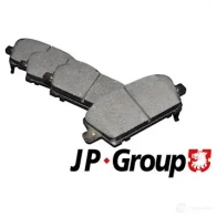 Тормозные колодки, комплект JP GROUP 1222755433 3I76L5R 3463601010 34636010 19