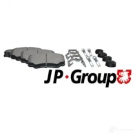 Тормозные колодки, комплект JP GROUP V0ZJZO 4163700610 4 163700619 1194131551