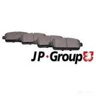 Тормозные колодки, комплект JP GROUP 12637015 19 6ZTZA25 1263701510 Opel Astra (J) 4 Хэтчбек 1.6 68 115 л.с. 2009 – 2015