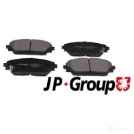 Тормозные колодки, комплект JP GROUP 1424952531 3863604910 GW3N QZ 5714267183370