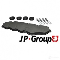 Тормозные колодки, комплект JP GROUP 4ROFHGM 2185528 1163601710 1 163601719