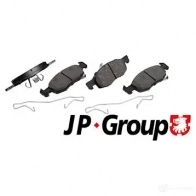 Тормозные колодки, комплект JP GROUP 1437541583 1263607710 W1V3S C