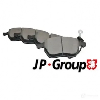 Тормозные колодки, комплект JP GROUP 8N0698151AALT 116360521 9 1163605210 Volkswagen Golf 4 (1J1) Хэтчбек 2.3 V5 4motion 170 л.с. 2000 – 2005