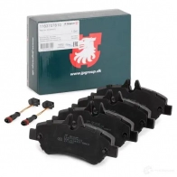 Тормозные колодки, комплект JP GROUP 2185682 1163707610 116370 7619 3JJS4W - Изображение 2