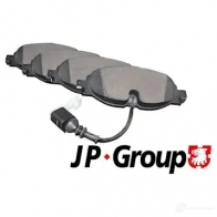 Тормозные колодки, комплект JP GROUP 5CP9PA 1163609510 11636095 19 Audi A3 (8VS, M) 3 Седан 1.4 Tfsi 140 л.с. 2013 – наст. время