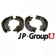 Барабанные тормозные колодки, комплект JP GROUP BS7306 1563900810 Ford Fiesta 4 (DX, JA, JB) Хэтчбек 1.8 D 60 л.с. 1995 – 2000 156 3900819