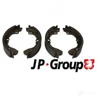 Барабанные тормозные колодки, комплект JP GROUP 3663900610 1424329441 W5TD L 5714267137045