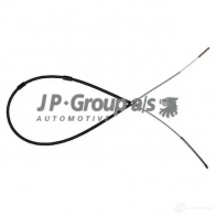 Трос ручника, стояночного тормоза JP GROUP 5710412121068 2185816 EY E1FW 1170300900