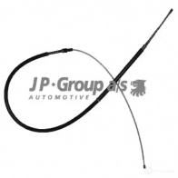 Трос ручника, стояночного тормоза JP GROUP 5710412085612 0 75XC 1170302300 Skoda Octavia (A3) 1 Универсал