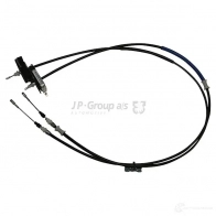 Трос ручника, стояночного тормоза JP GROUP BC3019 15 70300709 Ford Focus 1 Универсал 1.8 Turbo DI / TDDi 90 л.с. 1999 – 2004 1570300700