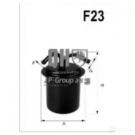 Топливный фильтр JP GROUP ULE 1L2A 5710412349752 Subaru Impreza (GC) 1 Седан 2.0 Turbo GT AWD (GC8) 218 л.с. 1998 – 2000 4618700109