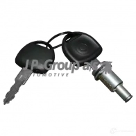 Ключ замка с личинкой JP GROUP ANNAS 1287 500606 1287500600 Opel Corsa (C) 3 2000 – 2006