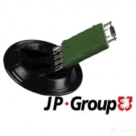 Резистор вентилятора печки JP GROUP 6Q0959263 ALT 1196850700 JT80Y Volkswagen Polo (9N) 4 Хэтчбек 1.2 60 л.с. 2007 – 2009