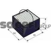 Топливный фильтр SOGEFIPRO FA6124ECO PLNQC 986299 XZ0LSN J