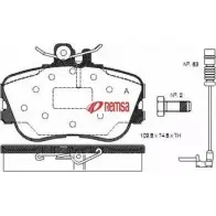 Тормозные колодки, дисковые, комплект METZGER V60AT 2143 9 0445.02 Mercedes C-Class (W202) 1 Седан 2.5 C 250 D (2025) 113 л.с. 1993 – 2000