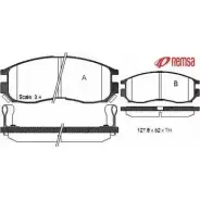 Тормозные колодки, дисковые, комплект METZGER 21 647 Mitsubishi Lancer 7 (CD) Седан 1.5 88 л.с. 1992 – 1996 21648 0460.02