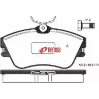 Тормозные колодки, дисковые, комплект METZGER 987012 214 78 21479 0480.00