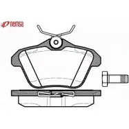 Тормозные колодки, дисковые, комплект METZGER CEUETRW 21 606 0581.10 987037