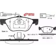 Тормозные колодки, дисковые, комплект METZGER 2 1636 0589.02 21637 Fiat Marea (185) 1 Седан 2.4 JTD 130 130 л.с. 1999 – 2002