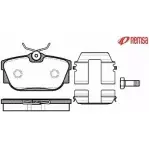 Тормозные колодки, дисковые, комплект METZGER 2 3224 0767.10 Volkswagen Transporter (T4) 4 Автобус 2.4 D Syncro 78 л.с. 1992 – 1998 WOJ8Q