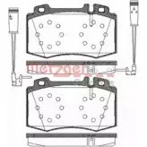 Тормозные колодки, дисковые, комплект METZGER 0769.02 23745 2 3271 Mercedes CLS (W219) 1 2004 – 2010