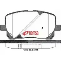 Тормозные колодки, дисковые, комплект METZGER SPXRWN 993161 2383 6 0954.00