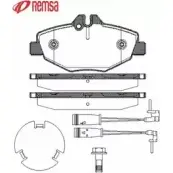 Тормозные колодки, дисковые, комплект METZGER Mercedes E-Class (W211) 3 Седан 2.7 E 270 CDI (2116) 163 л.с. 2002 – 2008 0990.02 2 3428 23743