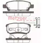 Тормозные колодки, дисковые, комплект METZGER 240 14 Dodge Avenger 2 (JS) 2007 – 2014 24015 1051.02