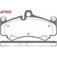 Тормозные колодки, дисковые, комплект METZGER 23 414 1066.00 994139 FYY9Y