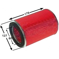 Воздушный фильтр JS ASAKASHI PS TX6ZB A5505 1440169874