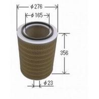 Воздушный фильтр JS ASAKASHI 1ME TC A580J 1440169877