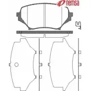 Тормозные колодки, дисковые, комплект METZGER 242 97 996228 WOKSEH 1189.01