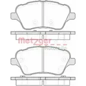 Тормозные колодки, дисковые, комплект METZGER Ford Tourneo Courier 1 (B3) 2014 – 2020 251 34 25135 1514.00