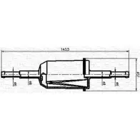 Топливный фильтр MAGNETI MARELLI D2HW6 FI 42 1020744 213908051100