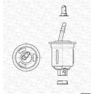 Топливный фильтр MAGNETI MARELLI FI 60 Mitsubishi Pajero 2 (V3, V2, V4) Внедорожник 2.4 (V21W. V21C) 112 л.с. 1991 – 1999 213908306700 HVLWC3