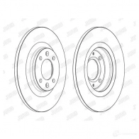 Тормозной диск JURID 1193607168 563162jc 5631 62JC L1AGR