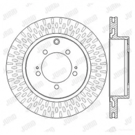 Тормозной диск JURID 562571jc 5 62571 Mitsubishi Lancer 9 (CS) 2001 – 2007 562571JC