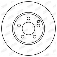 Тормозной диск JURID 562212jc 562212JC Mercedes E-Class (S211) 3 Универсал 56221 2J