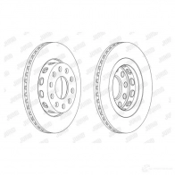 Тормозной диск JURID 562509JC 562509jc Audi A6 Allroad (C5) 2 Универсал 4.2 V8 Quattro 299 л.с. 2002 – 2005 5 62509