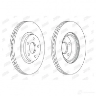 Тормозной диск JURID 6BCW6 5 62624JC 1425088367 562624jc1 - Изображение 2