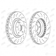 Тормозной диск JURID 56256 7 562567JC 562567jc Mercedes S-Class (W221) 3 Седан 3.0 S 280 (2254) 231 л.с. 2006 – 2013