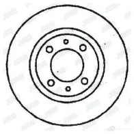 Тормозной диск JURID 56 1326J 561326jc 568236 561326JC