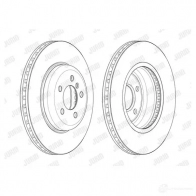 Тормозной диск JURID 9Z5T24 569820 562 679JC-1 562679jc1 - Изображение 2